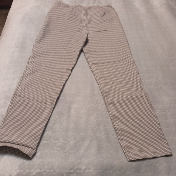 Mossimo | Women’s Stretch Black/White Cropped Capri Pants Size 8 - Picture 5 of 9